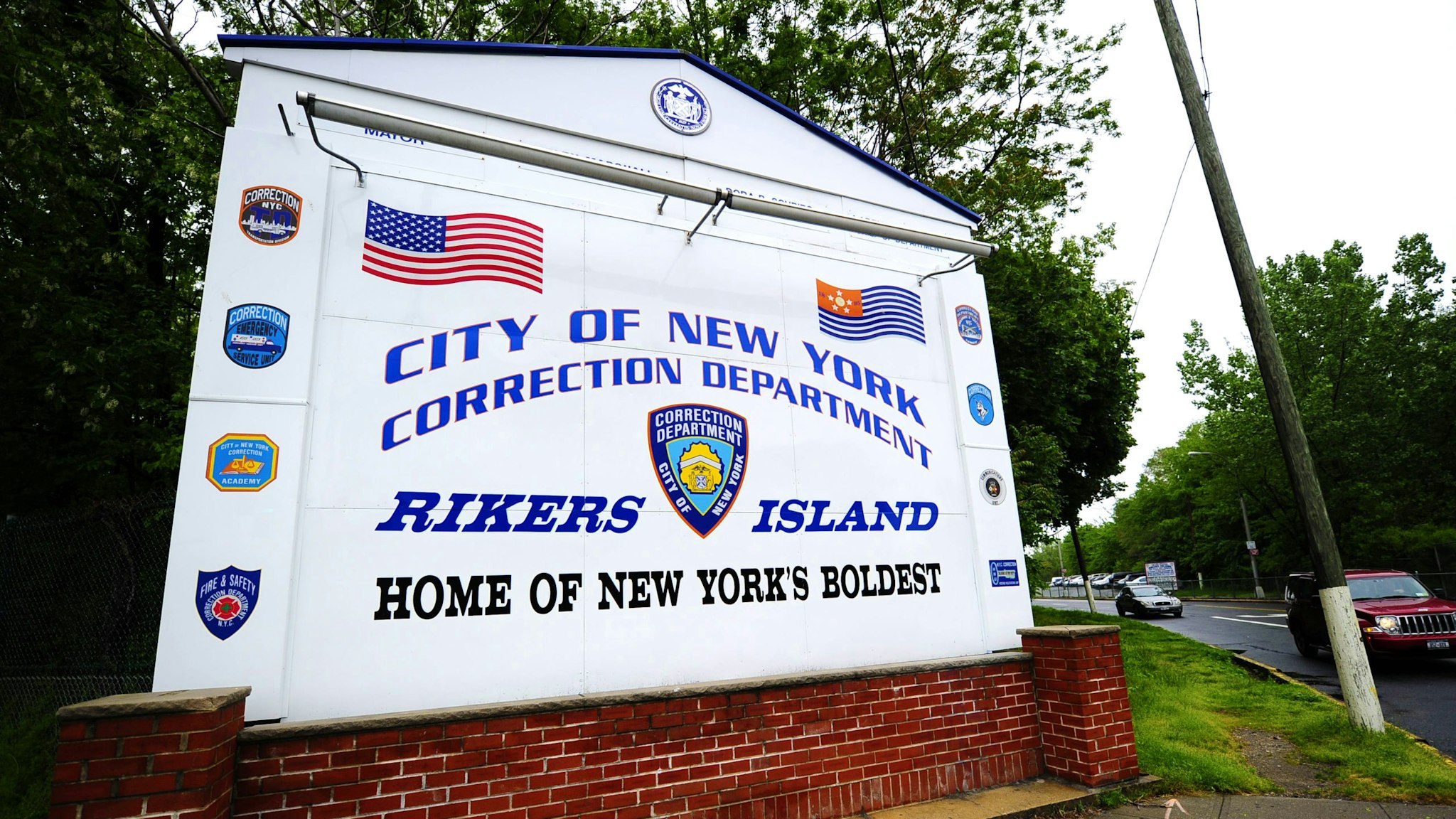 A view of the entrance to Rikers Island penitentiary complex where IMF head Dominique Strauss-Kahn is being held, in New York, May 17, 2011. Strauss-Kahn, the head of the International Monetary Fund and a leading French politician tipped as a presidential front-runner for 2012, was charged in the early hours of Sunday morning with sexual assault and attempted rape.