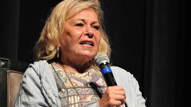BEVERLY HILLS, CA - SEPTEMBER 17: Roseanne Barr participates in "Is America a Forgiving Nation?,'' a Yom Kippur eve talk on forgiveness hosted by the World Values Network and the Jewish Journal at Saban Theatre on September 17, 2018 in Beverly Hills, California.