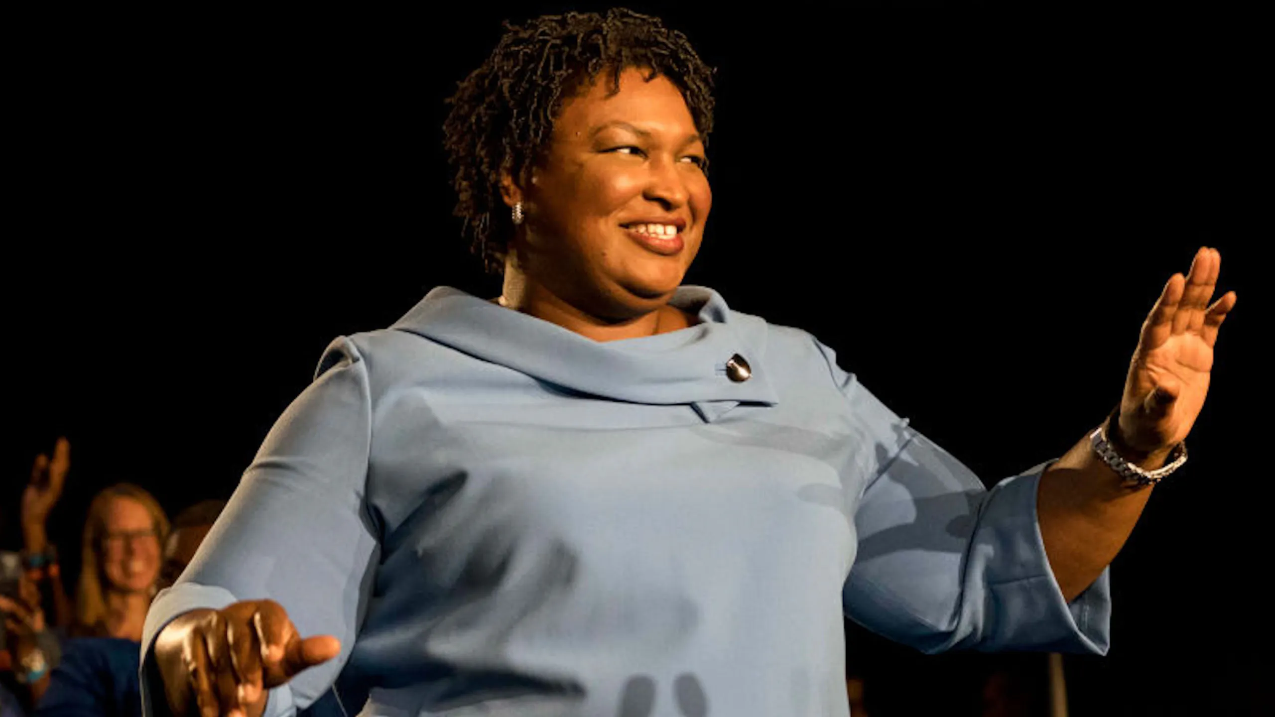 Stacey Abrams Now Actively Campaigning For VP Slot As Her Own ‘Hype-Man’