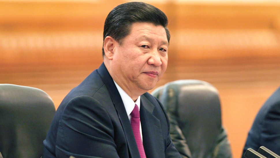 BEIJING, CHINA - AUGUST 18: Chinese Vice President Xi Jinping attends a bilaterial meeting inside the Great Hall of the People on August 18, 2011 in Beijing, China. Biden will visit China, Mongolia and Japan from August 17-25.