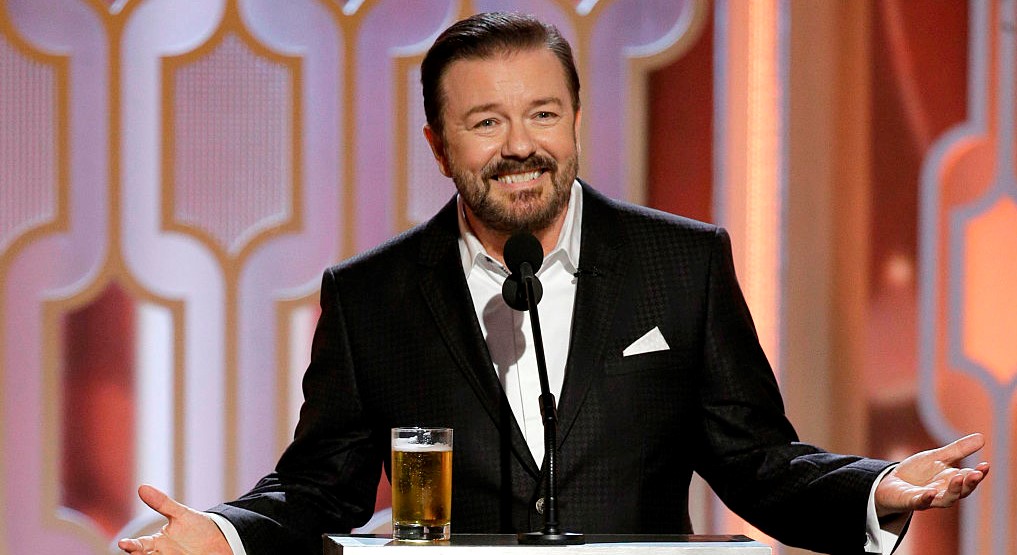 Ricky Gervais Torches Grammy Winners’ Political Speeches