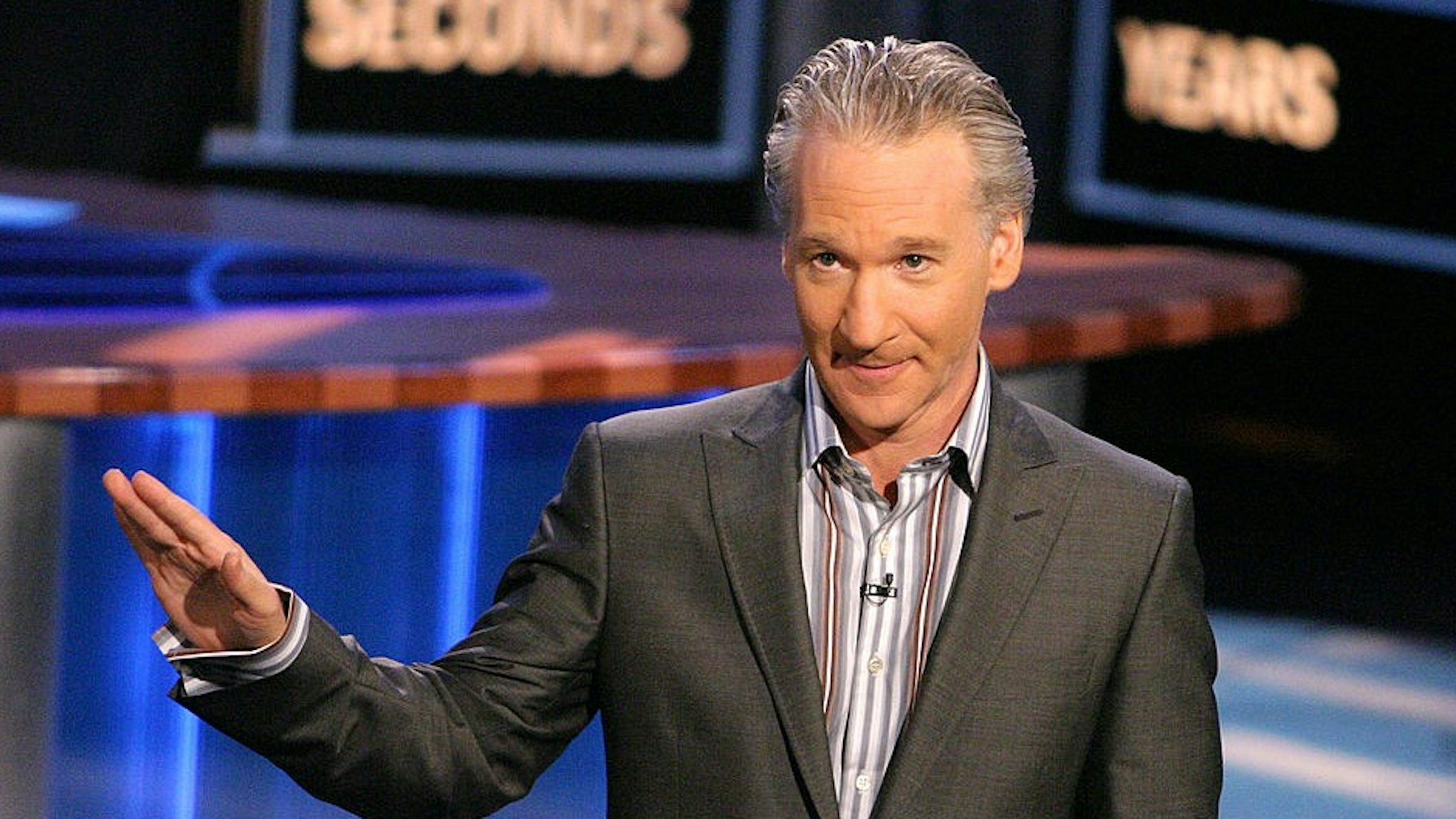 Bill Maher during HBO's Real Time With Bill Maher with Special Guest Governor Gray Davis at CBS Studios in Hollywood, California, United States. ***Exclusive*** (Photo by