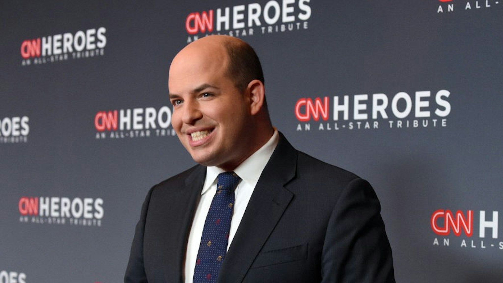 Brian Stelter attends CNN Heroes at the American Museum of Natural History on December 08, 2019 in New York City.
