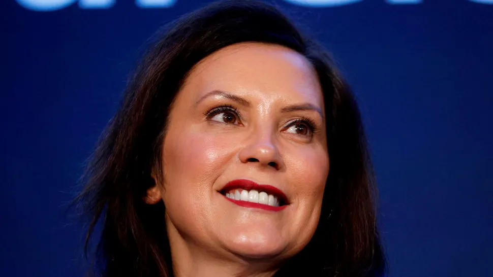 GM President Announces Autonomous Cruise Origin Vehicle To Be Built In Hamtramck HAMTRAMCK, MI - JANUARY 27: Michigan Gov. Gretchen Whitmer stands on stage at an event where General Motors announced that GMs Detroit-Hamtramck Assembly plant will build the all-electric Cruise Origin self-driving shuttle on January 27, 2020 in Hamtramck, Michigan. GM will invest $2.2 billion at the Detroit-Hamtramck plant and 2200 jobs for an all-electric future for electric pickups, SUVs, and autonomous vehicles. (Photo by