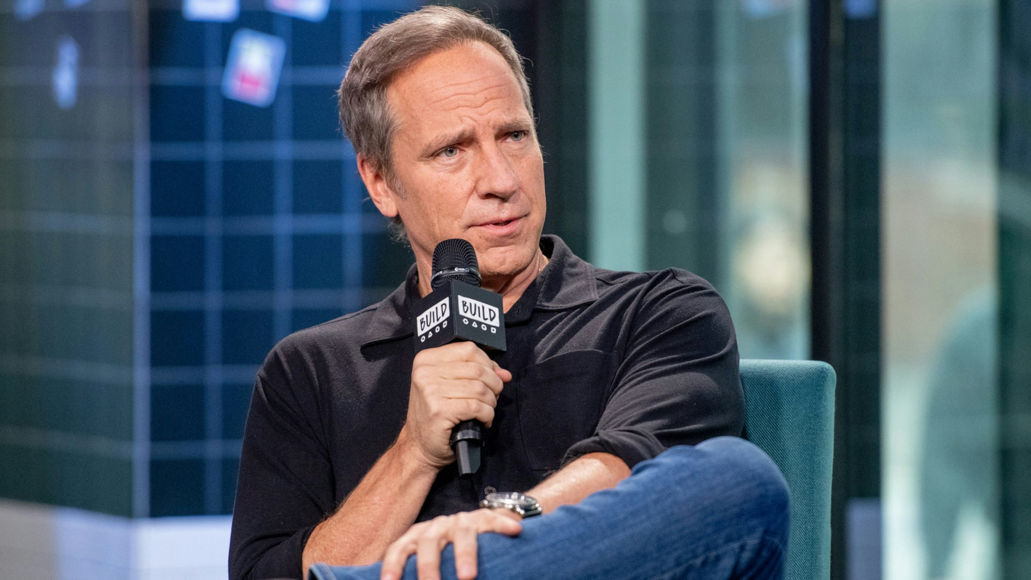 Mike Rowe discusses "Returning the Favor" with the Build Series at Build Studio on February 05, 2019 in New York City.