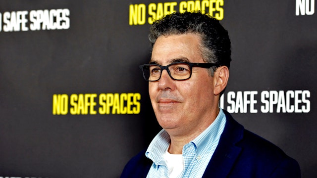 Actor Adam Carolla attends the premiere of the film "No Safe Spaces" at TCL Chinese Theatre on November 11, 2019 in Hollywood, California.