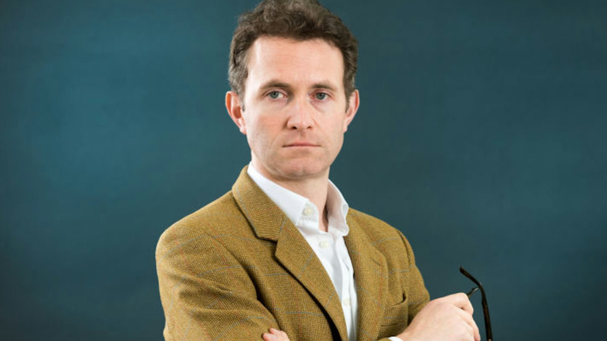 EDINBURGH, SCOTLAND - AUGUST 13: British author, journalist and political commentator Douglas Murray attends a photocall during the annual Edinburgh International Book Festival at Charlotte Square Gardens on August 13, 2017 in Edinburgh, Scotland.