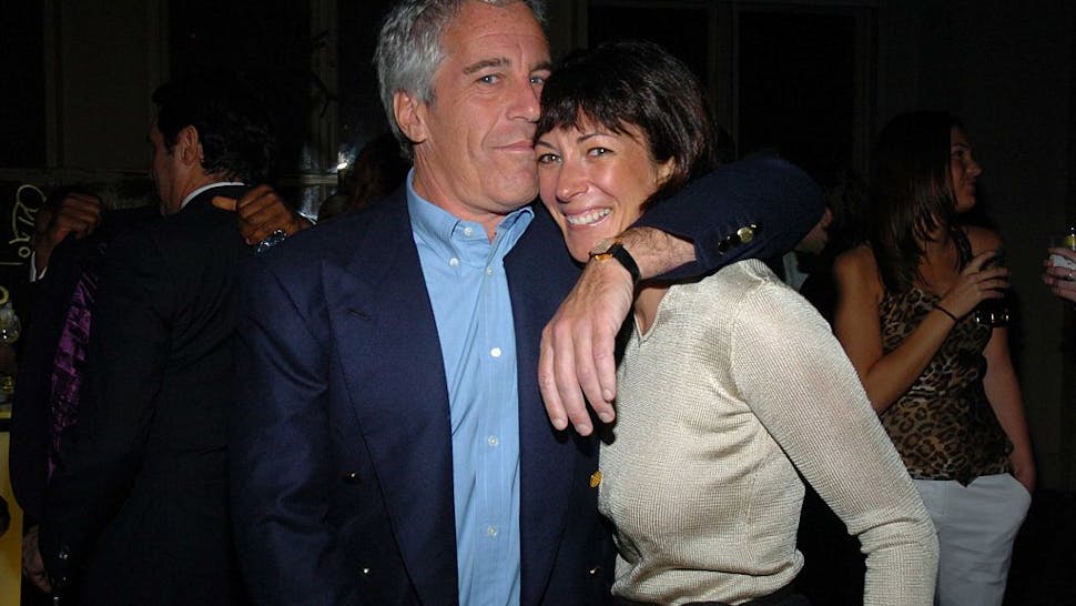 Ghislaine Maxwell Jeffrey Epstein and Ghislaine Maxwell attend de Grisogono Sponsors The 2005 Wall Street Concert Series Benefitting Wall Street Rising, with a Performance by Rod Stewart at Cipriani Wall Street on March 15, 2005 in New York City.