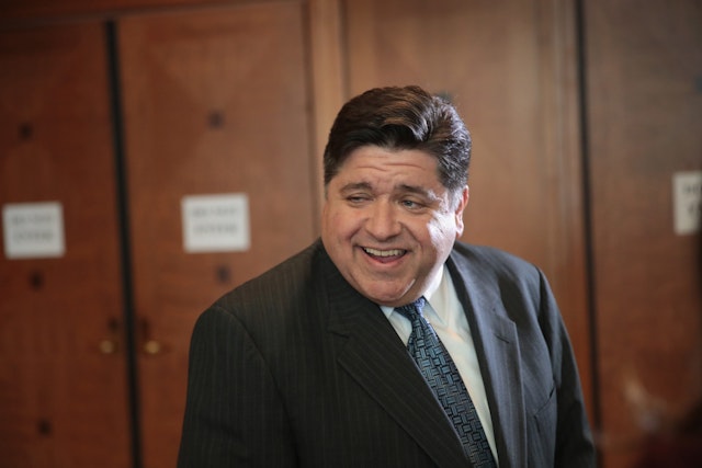 CHICAGO, IL - APRIL 12: Illinois gubernatorial candidate J.B. Pritzker attends the Idas Legacy Fundraiser Luncheon on April 12, 2018 in Chicago, Illinois. The luncheon helps support the Ida B. Wells Legacy Committee which works to develop progressive female African-American political candidates. (Photo by Scott Olson/Getty Images)