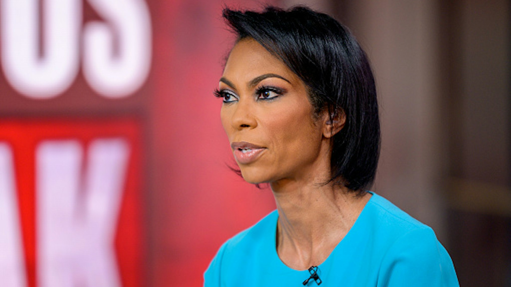 NEW YORK, NEW YORK - MARCH 09: Harris Faulkner as Dr. Oz visits "Outnumbered Overtime" at Fox News Channel Studios on March 09, 2020 in New York City.