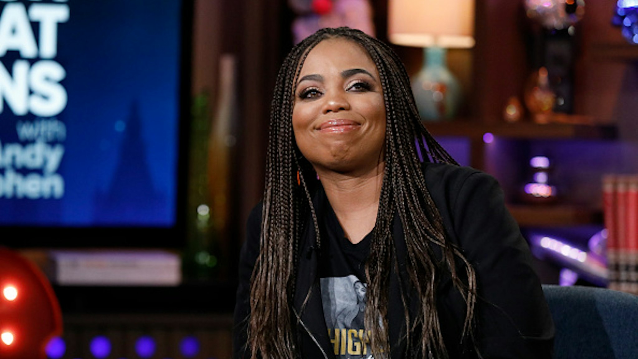 WATCH WHAT HAPPENS LIVE WITH ANDY COHEN -- Episode 17016 -- Pictured: Jemele Hill --