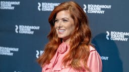 “Birthday Candles” Photocall NEW YORK, NEW YORK - MARCH 12: Debra Messing attends the "Birthday Candles" Photocall at American Airlines Theatre on March 12, 2020 in New York City.