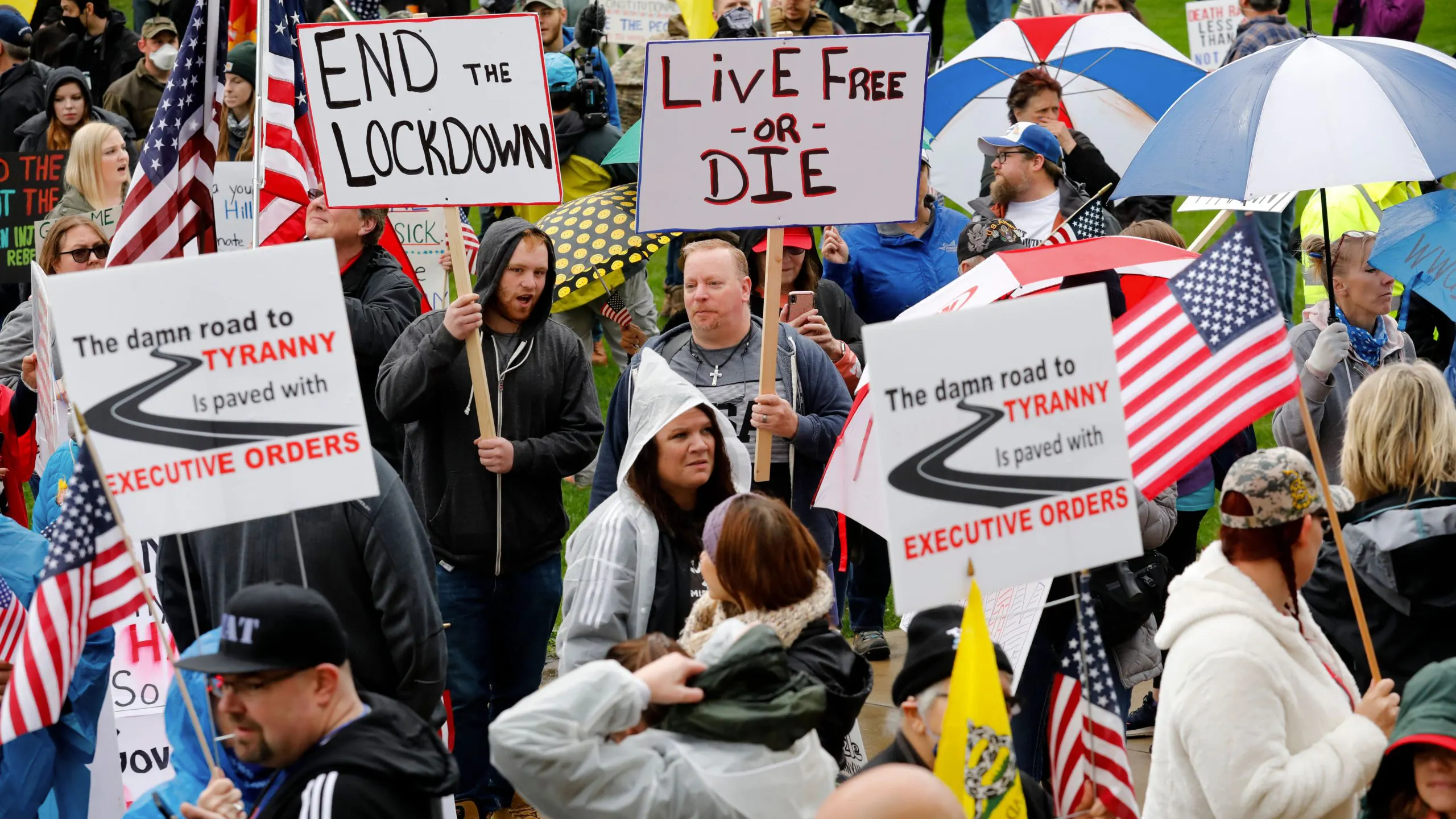 Trump Gives Protested Michigan Governor Some Advice