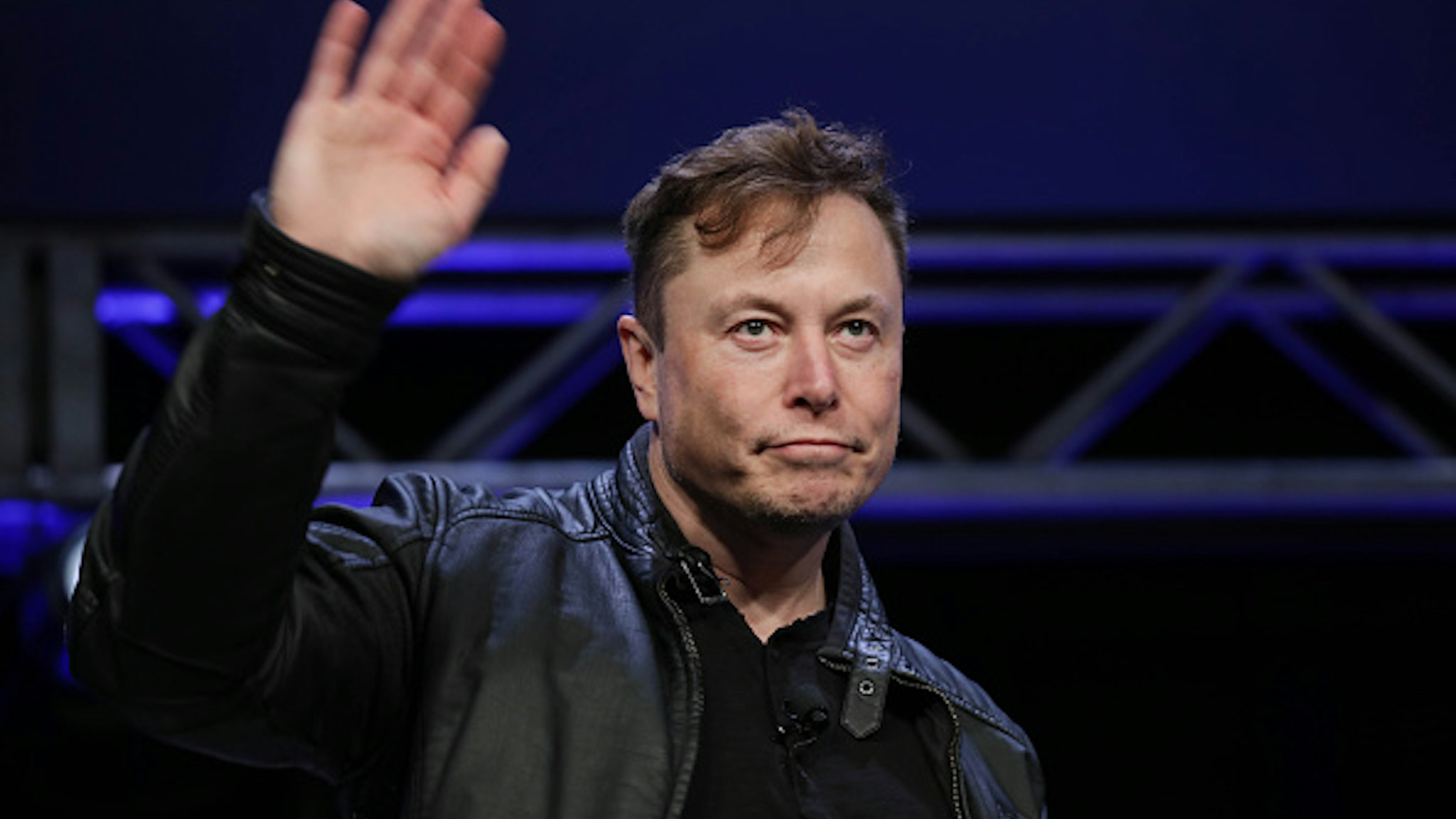 WASHINGTON DC, USA - MARCH 9: Elon Musk, Founder and Chief Engineer of SpaceX, attends the Satellite 2020 Conference in Washington, DC, United States on March 9, 2020.