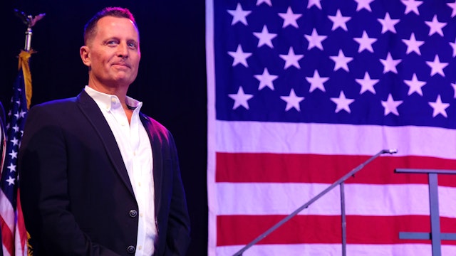 BERLIN, GERMANY - JULY 04: Trump-appointed U.S. Ambassador to Germany Richard Grenell attends the 4th of July party hosted by the U.S. Embassy at former Tempelhof Airport on July 04, 2019 in Berlin, Germany. Grenell has at times clashed with the German government over issues including Huawei and domestic politics.