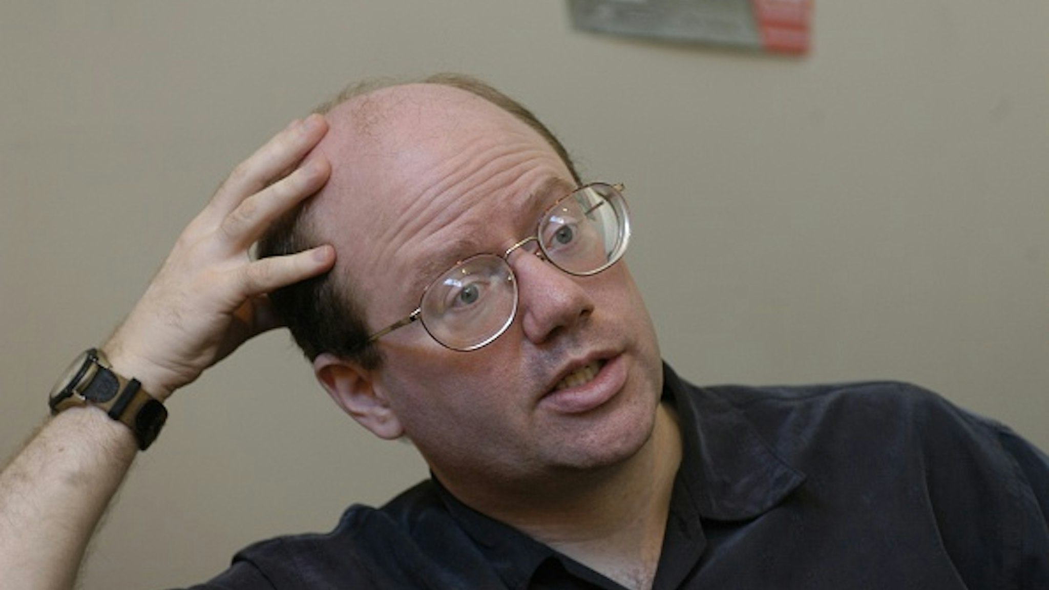 (GERMANY OUT) Larry Sanger, Mitbegründer der Online-Enzyklopaedie Wikipedia, (USA)