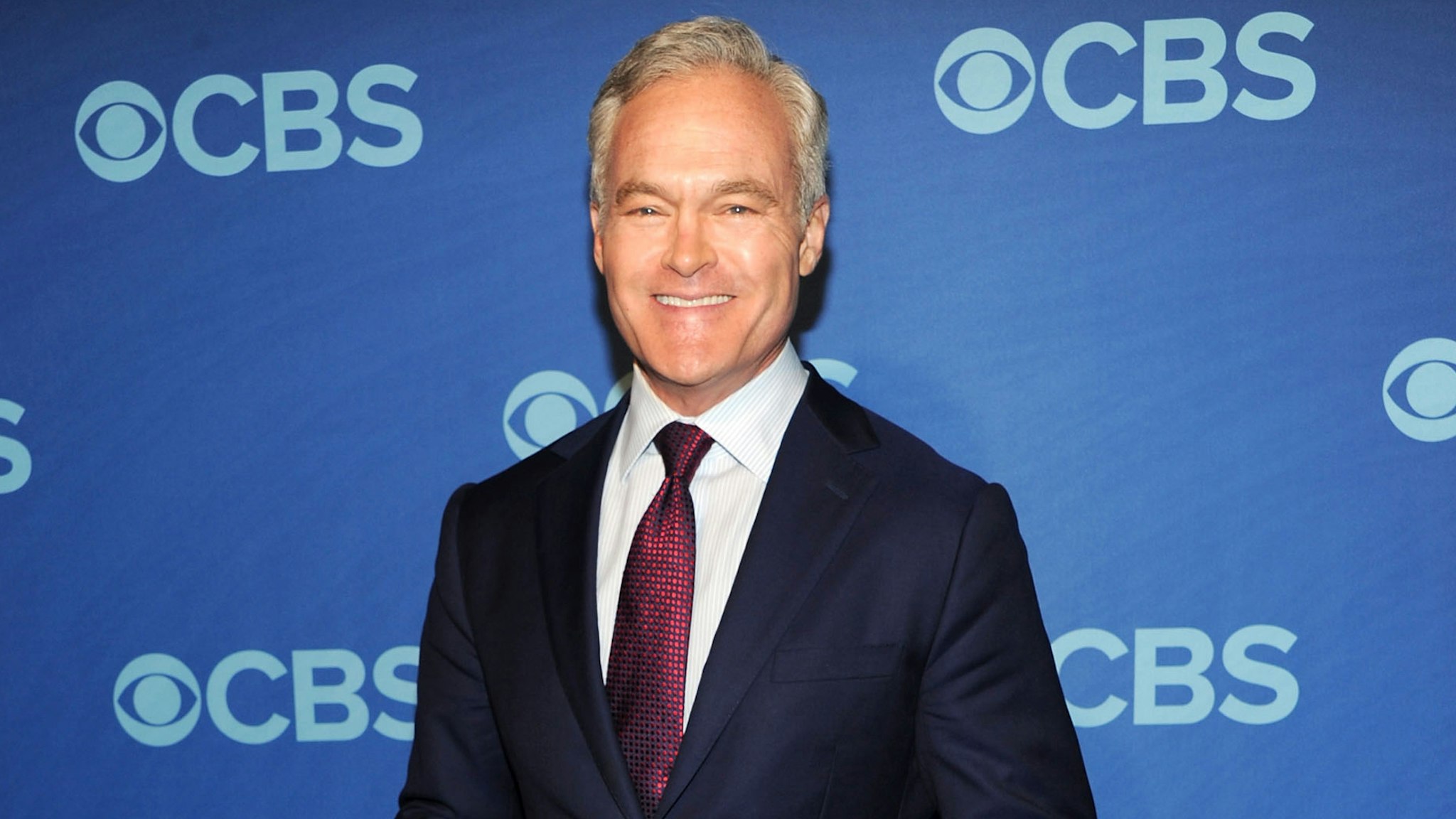NEW YORK, NY - MAY 15: Scott Pelley attends CBS 2013 Upfront Presentation at The Tent at Lincoln Center on May 15, 2013 in New York City.