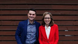 Ben Shapiro With Amity Shlaes Ben Shapiro with Amity Shlaes