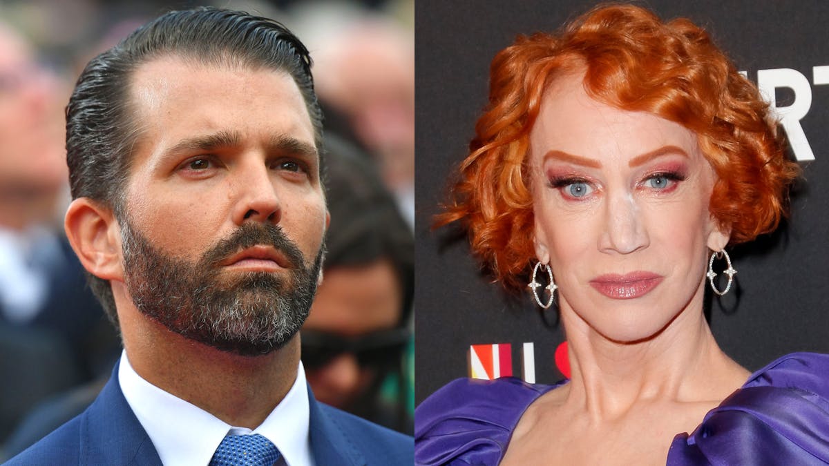 Kathy Griffin Suggests Trump Use ‘Syringe With Nothing But Air Inside It’; Trump Jr. Blasts Her, Twitter