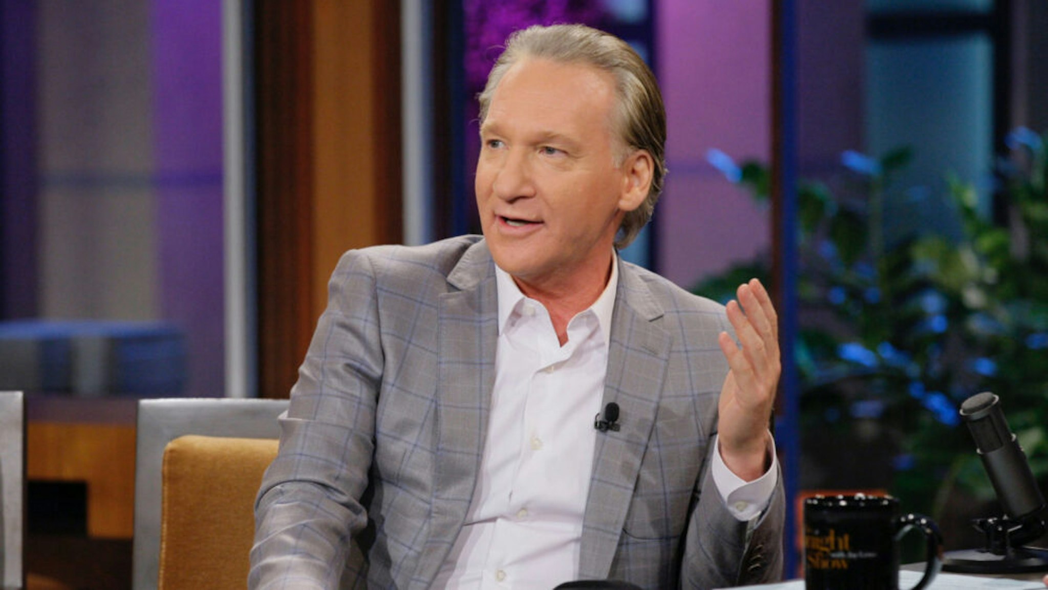 Comedian Bill Maher during an interview on September 3, 2013.