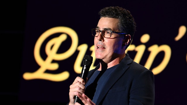 Adam Carolla performs onstage at the International Myeloma Foundation 13th Annual Comedy Celebration at The Beverly Hilton Hotel on October 17, 2019 in Beverly Hills, California. (Photo by Araya Diaz/Getty Images for International Myeloma Foundation)