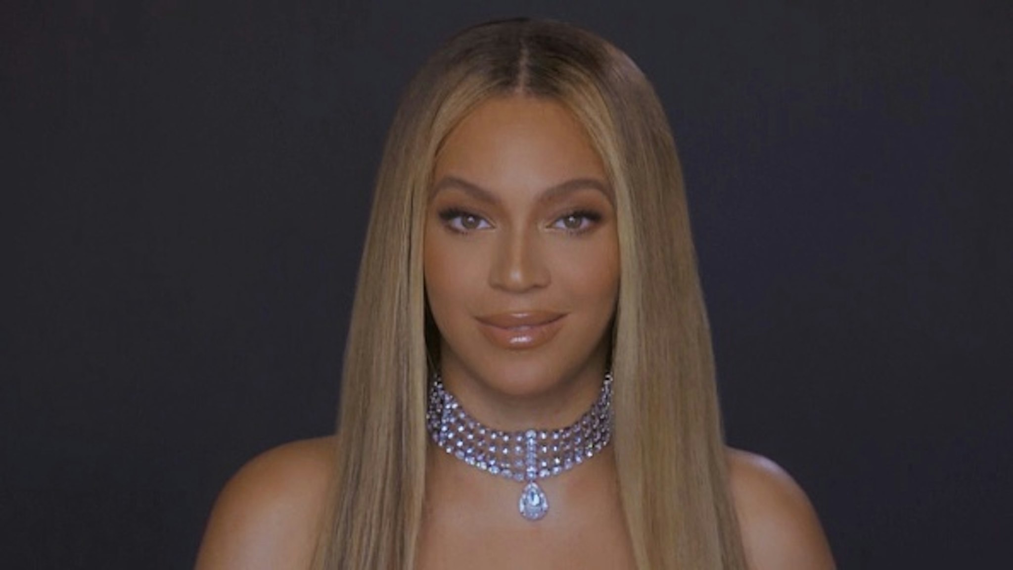 VARIOUS CITIES - JUNE 28: In this screengrab, Beyoncé is seen during the 2020 BET Awards. The 20th annual BET Awards, which aired June 28, 2020, was held virtually due to restrictions to slow the spread of COVID-19.