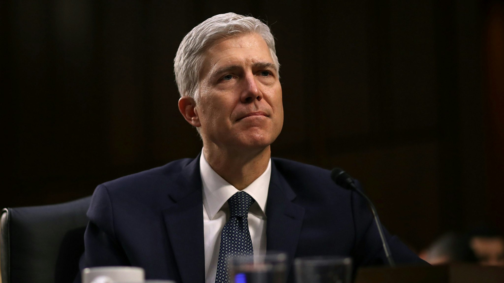 Judge Neil Gorsuch testifies during the third day of his Supreme Court confirmation hearing before the Senate Judiciary Committee in the Hart Senate Office Building on Capitol Hill, March 22, 2017 in Washington.