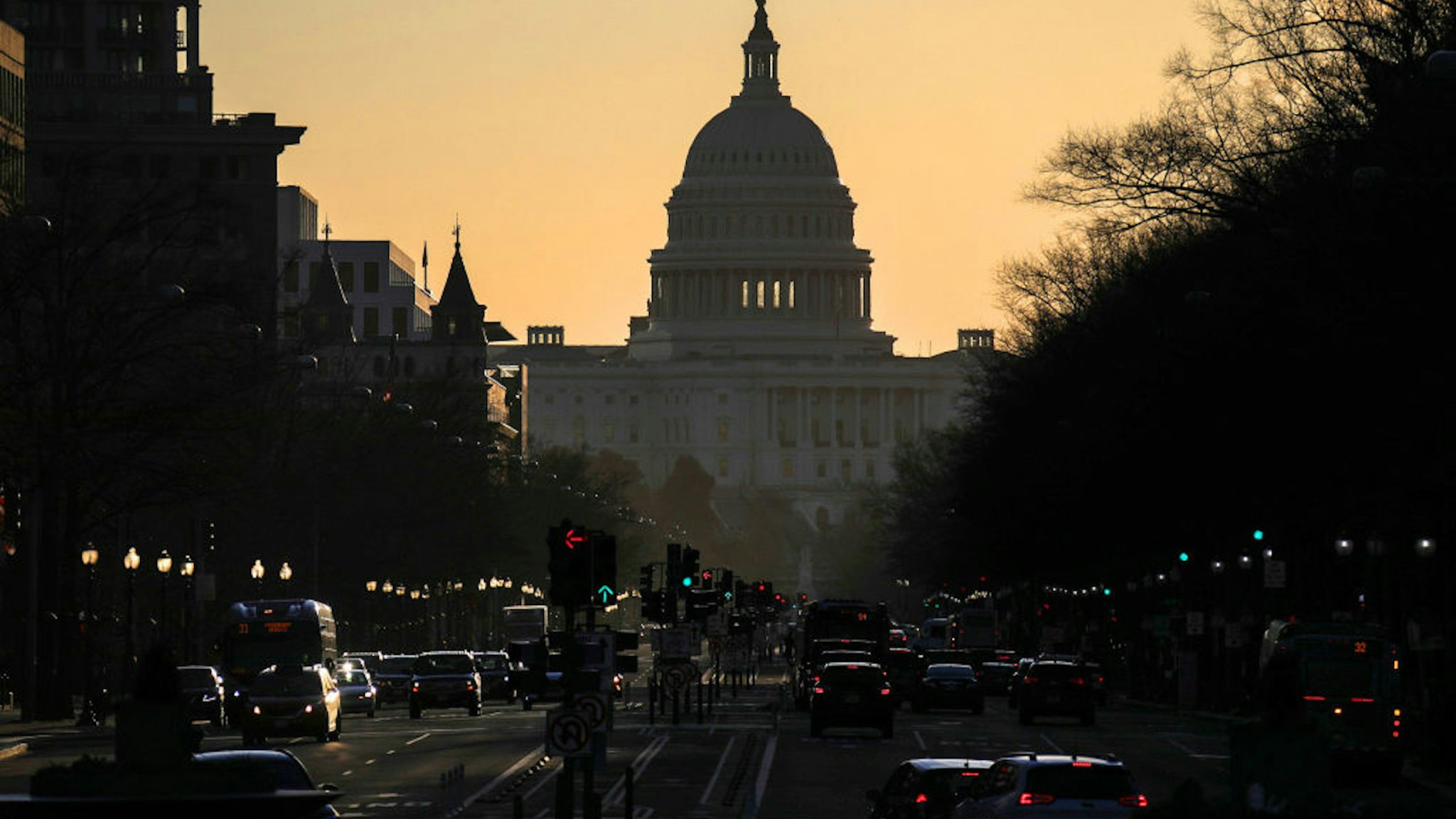 WASHINGTON D.C., UNITED STATES - FEBRUARY 3, 2020: A view of the United States Capitol. Valery Sharifulin/TASS