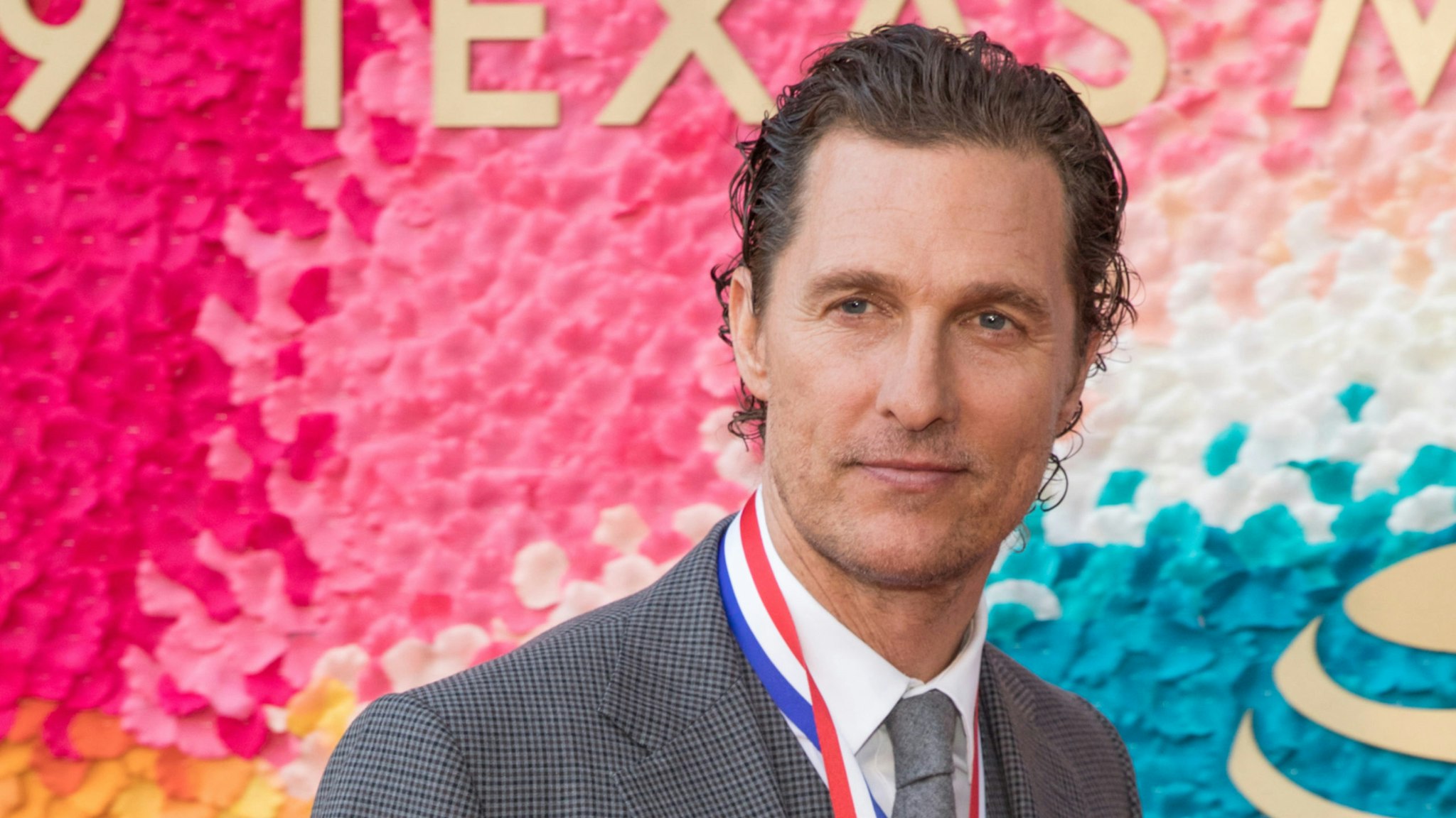 Honoree Matthew McConaughey attends the 2019 Texas Medal Of Arts Awards at the Long Center for the Performing Arts on February 27, 2019 in Austin, Texas.