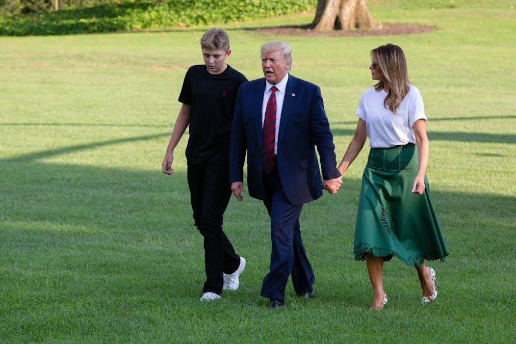 Melania Responds To Food Network Host Mocking Her And Barron On Father’s Day