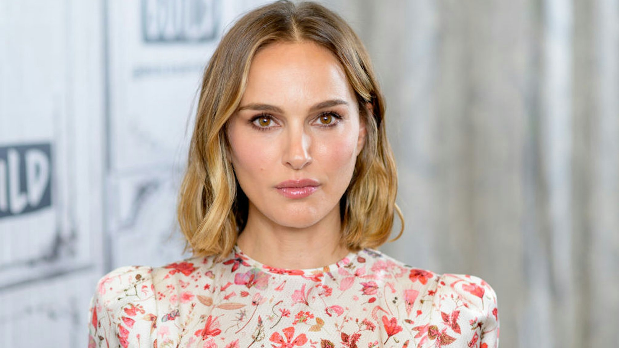 Actress Natalie Portman discusses "Lucy in the Sky" with the Build Series at Build Studio on October 02, 2019 in New York City.