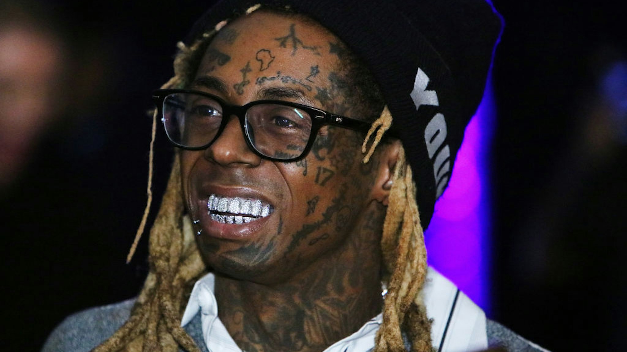 Lil Wayne attends Lil Wayne's "Funeral" album release party on February 01, 2020 in Miami, Florida.