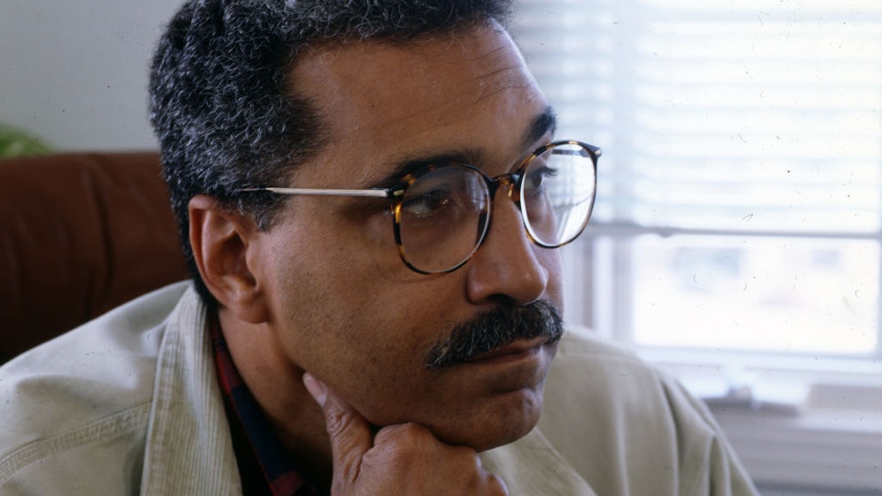 Portrait of American author Shelby Steele, California, 1990s.