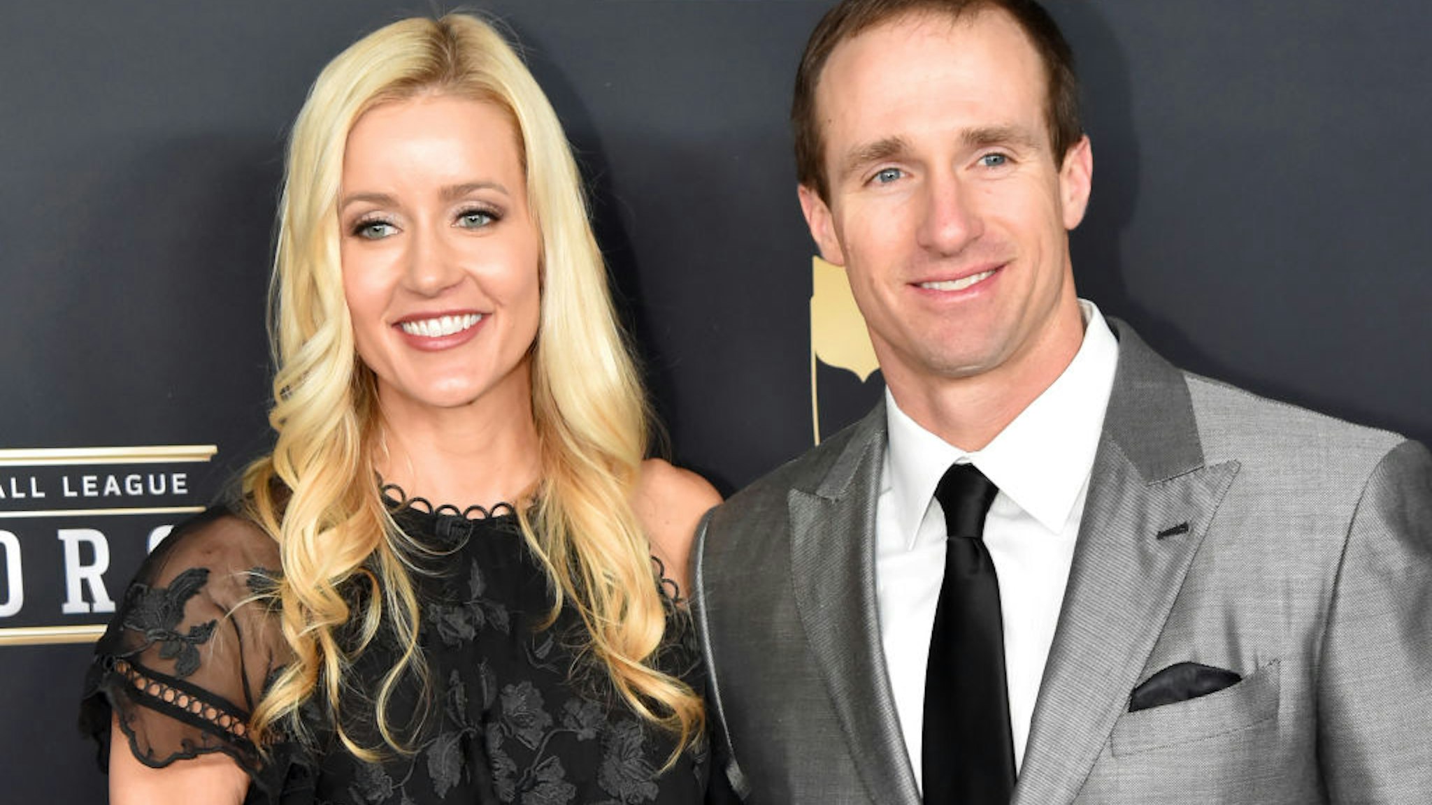 Brittany Brees and NFL Player Drew Brees attends the NFL Honors at University of Minnesota on February 3, 2018 in Minneapolis, Minnesota.
