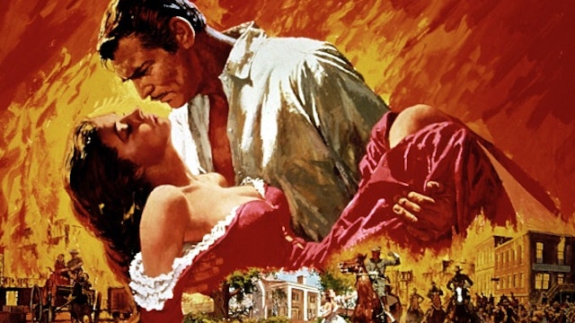 Gone With The Wind, poster, Vivien Leigh, Clark Gable, 1939.
