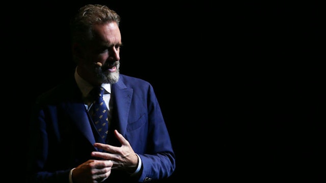 Jordan Peterson speaks at ICC Sydney Theatre on February 26, 2019 in Sydney, Australia. (Photo by Don Arnold/WireImage)