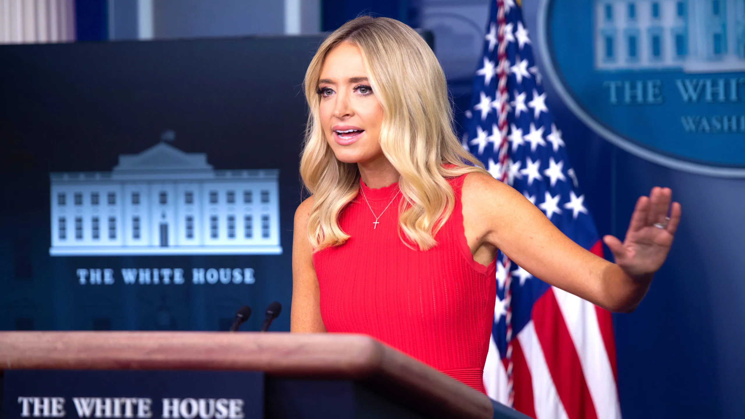 Kayleigh McEnany Rips CNN’s Acosta For Claiming Trump’s Toddler Meme Was ‘Fake News’