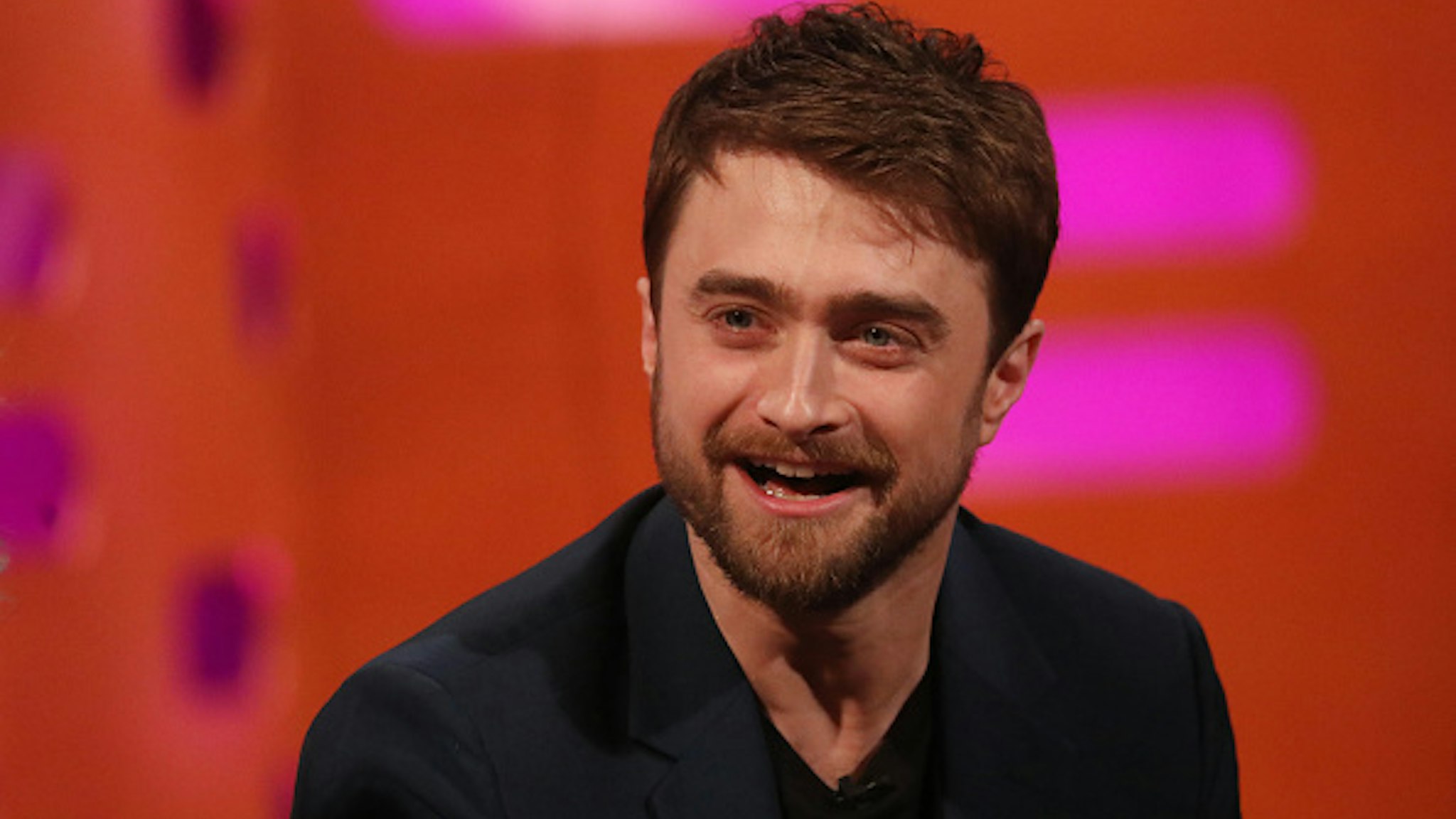 Daniel Radcliffe during the filming for the Graham Norton Show at BBC Studioworks 6 Television Centre, Wood Lane, London, to be aired on BBC One on Friday evening.