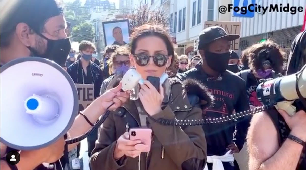 WATCH: Young Woman Reads ‘Real Facts’ On Police Killings At Black Lives Matter Protest