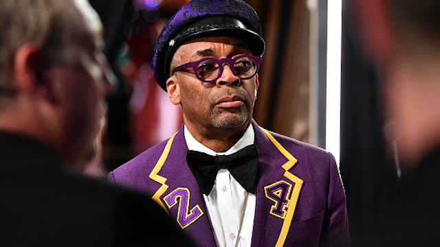 HOLLYWOOD, CALIFORNIA - FEBRUARY 09: In this handout photo provided by A.M.P.A.S. Spike Lee stands backstage during the 92nd Annual Academy Awards at the Dolby Theatre on February 09, 2020 in Hollywood, California.