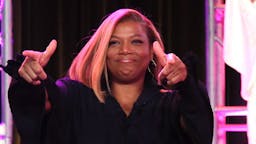 2020 Winter TCA Tour – Day 12 PASADENA, CALIFORNIA - JANUARY 18: Queen Latifa of "The Clark Sisters: First Ladies of Gospel" speaks during the Lifetime segment of the 2020 Winter TCA Tour at The Langham Huntington, Pasadena on January 18, 2020 in Pasadena, California. (Photo by