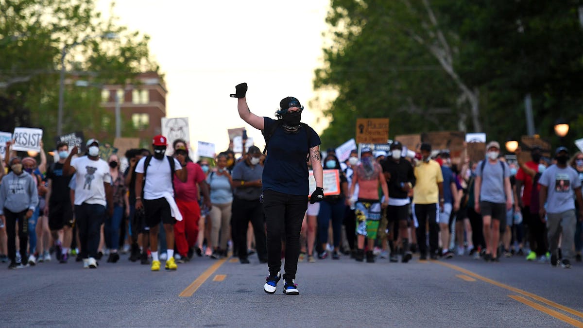 WATCH: Armed St. Louis Residents Stand Guard Over Property As Demonstrators Enter Residential Neighborhood