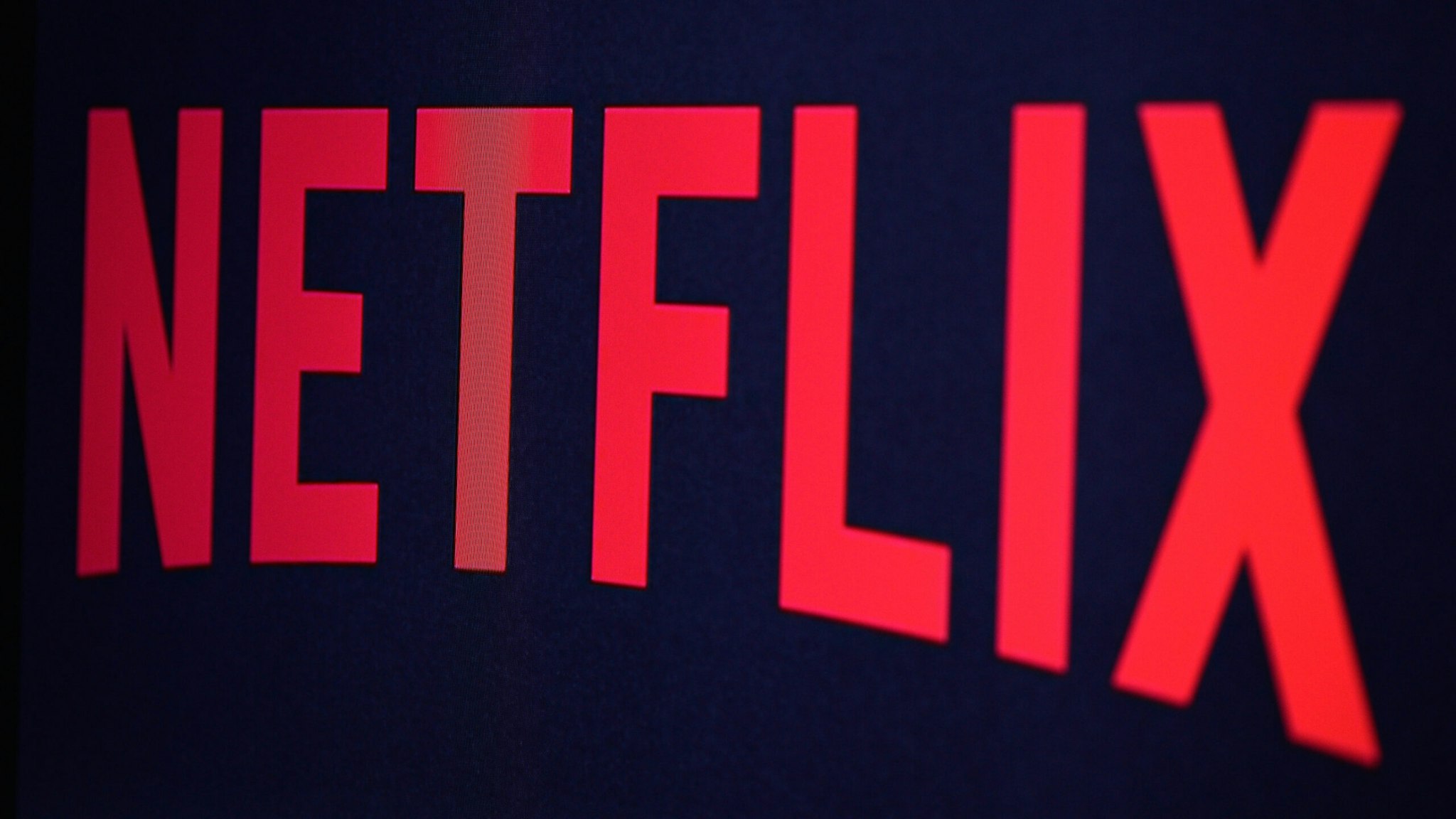 In this photo illustration the Netflix logo is seen on September 19, 2014 in Paris, France.