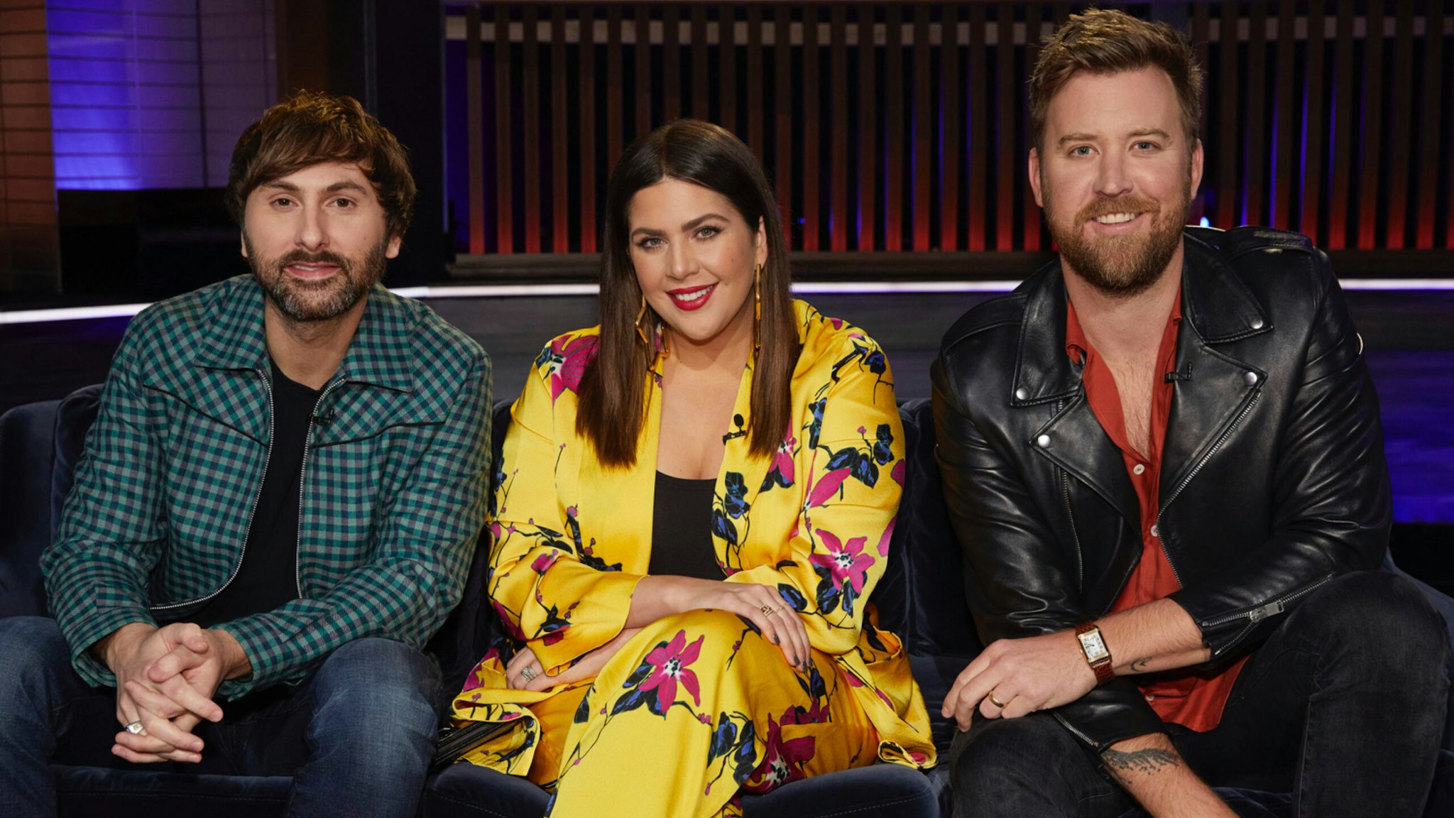 Pictured: (l-r) Dave Haywood, Hillary Scott, Charles Kelley of Lady Antebellum.