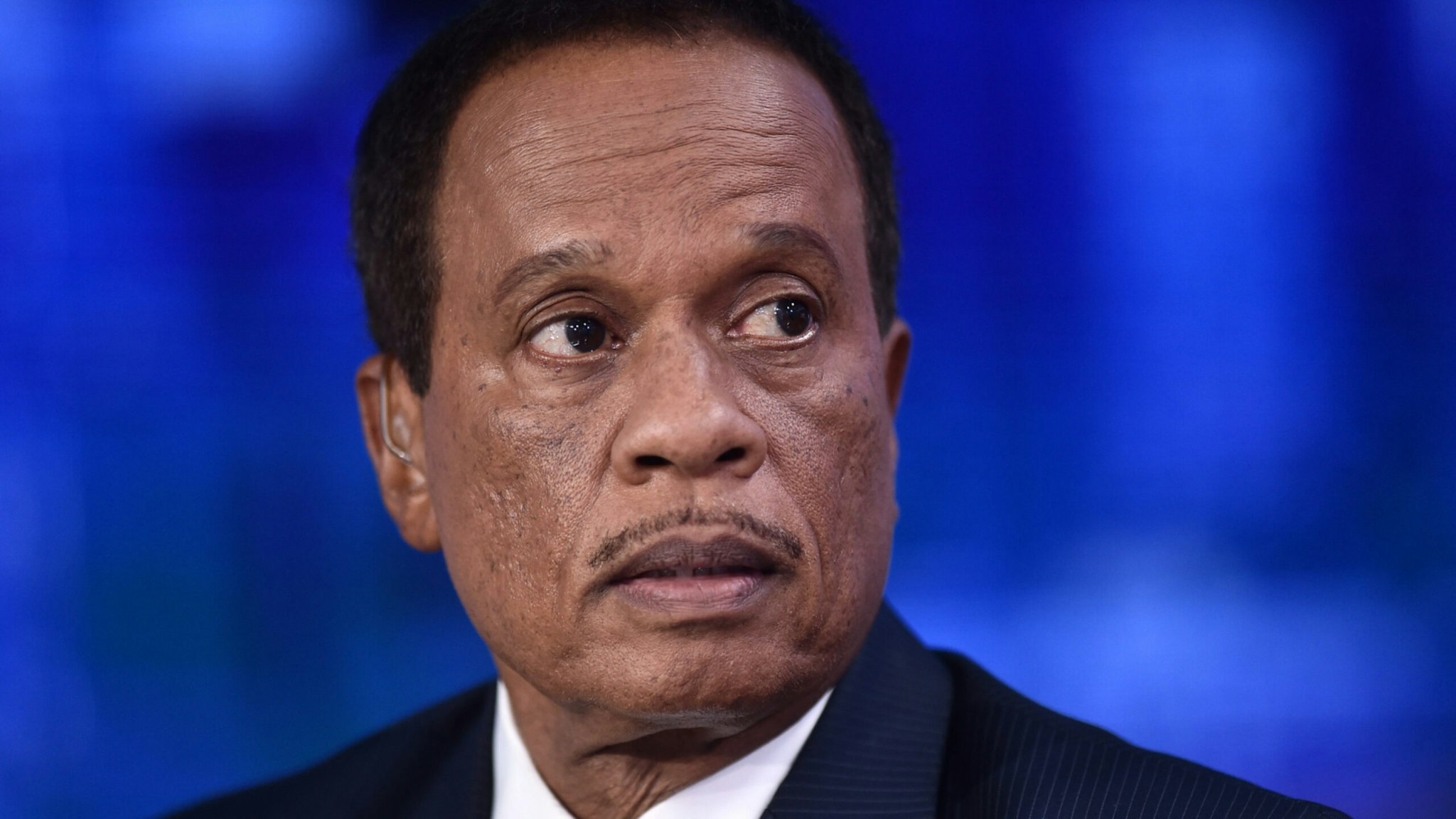 FOX News Contributor Juan Williams visits "The Story with Martha MacCallum" in the Fox News Channel Studios on September 17, 2019 in New York City.