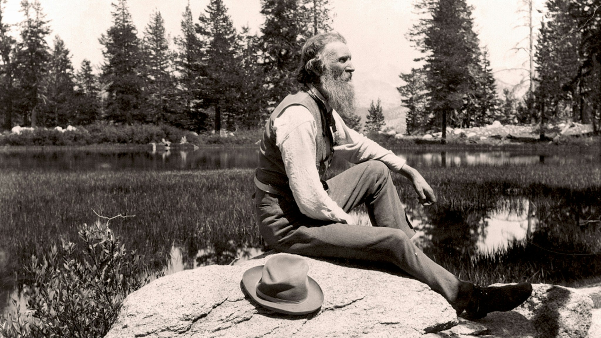 John Muir (1838-1914) Scottish-born American naturalist, engineer, writer and pioneer of conservation. Campaigned for preservation of US wilderness including Yosemite Valley and Sequoia National Park. Founder of The Sierra Club.