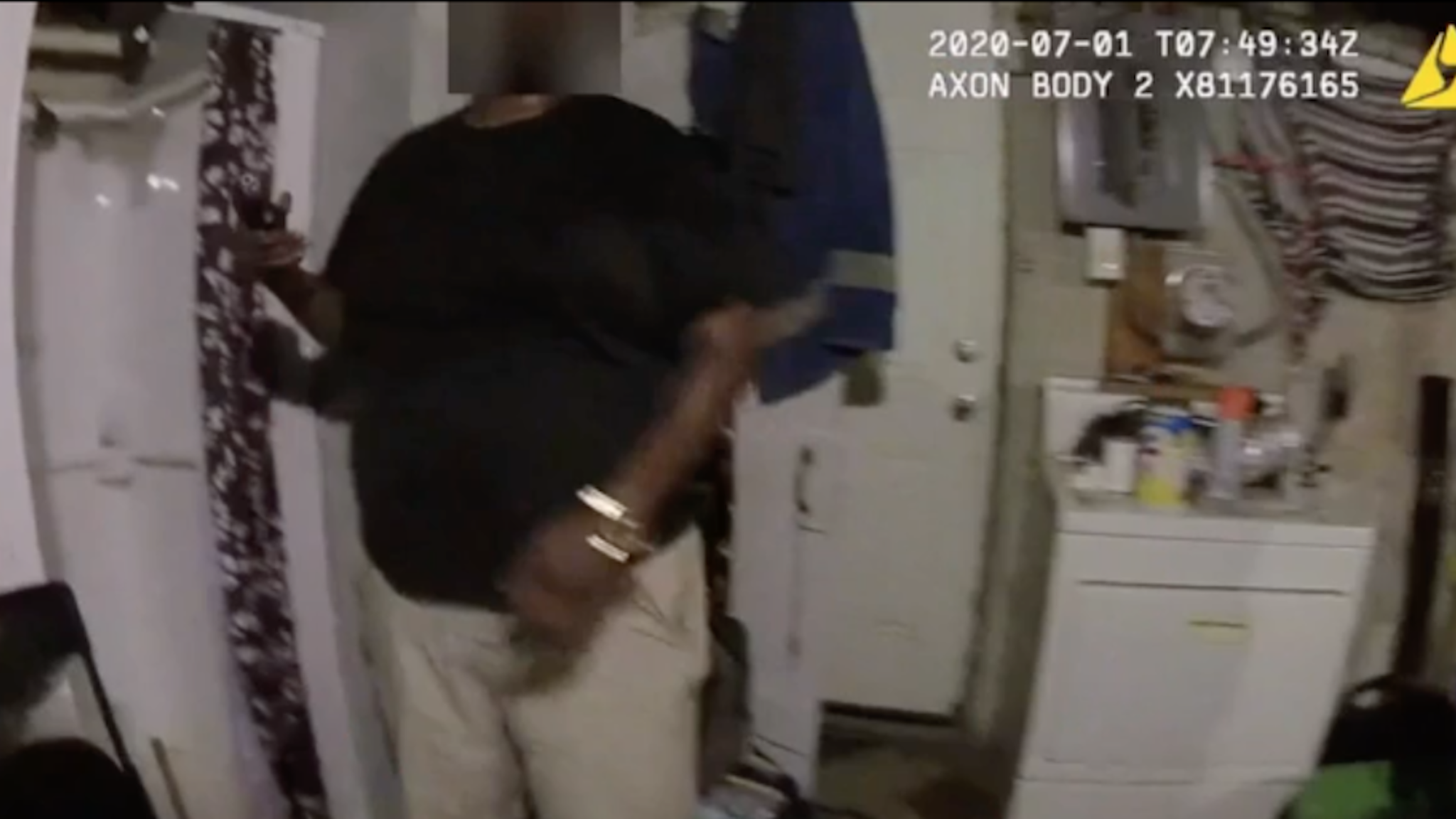 Bodycam footage of Ricky Walker Jr. shooting