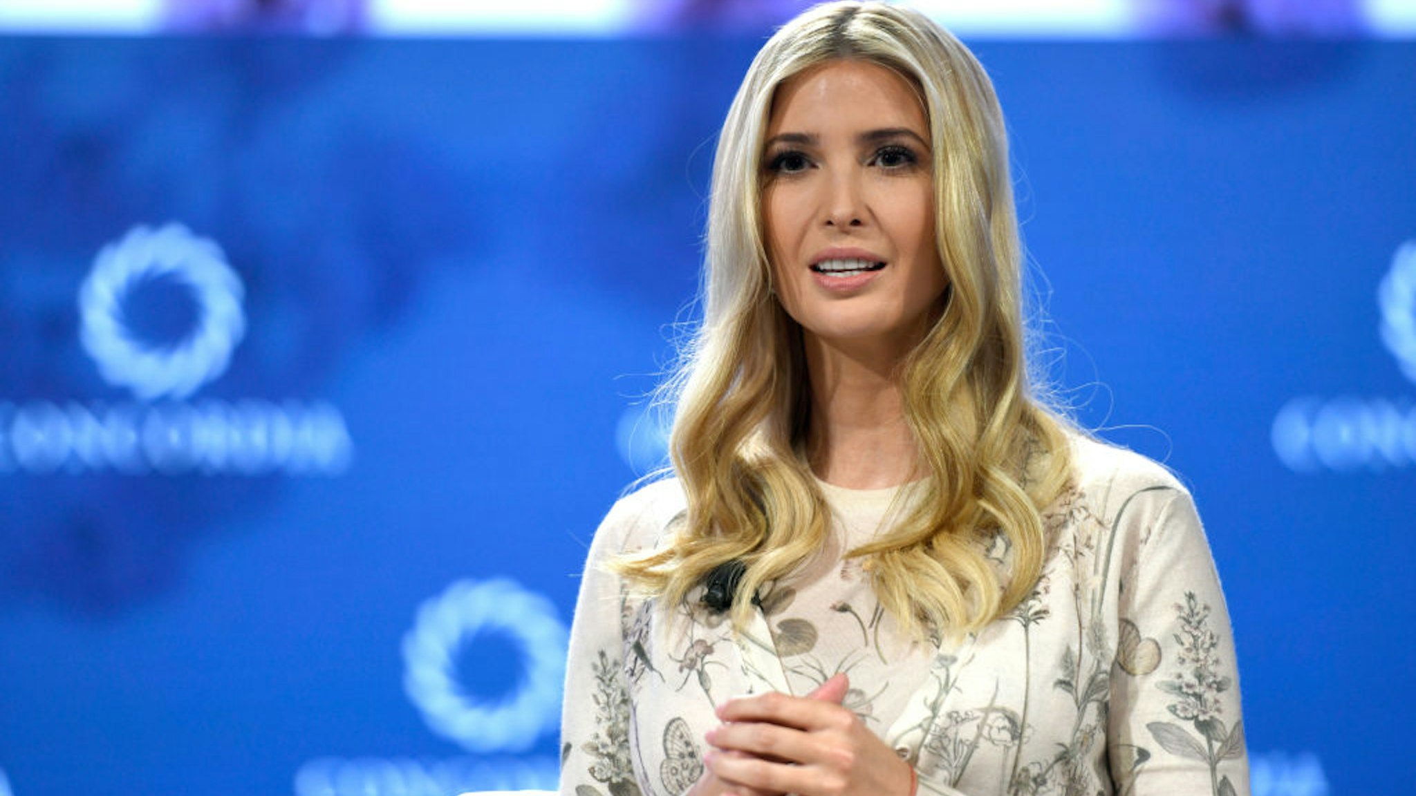 Advisor to the President Ivanka Trump speaks onstage during the 2018 Concordia Annual Summit - Day 1 at Grand Hyatt New York on September 24, 2018 in New York City.