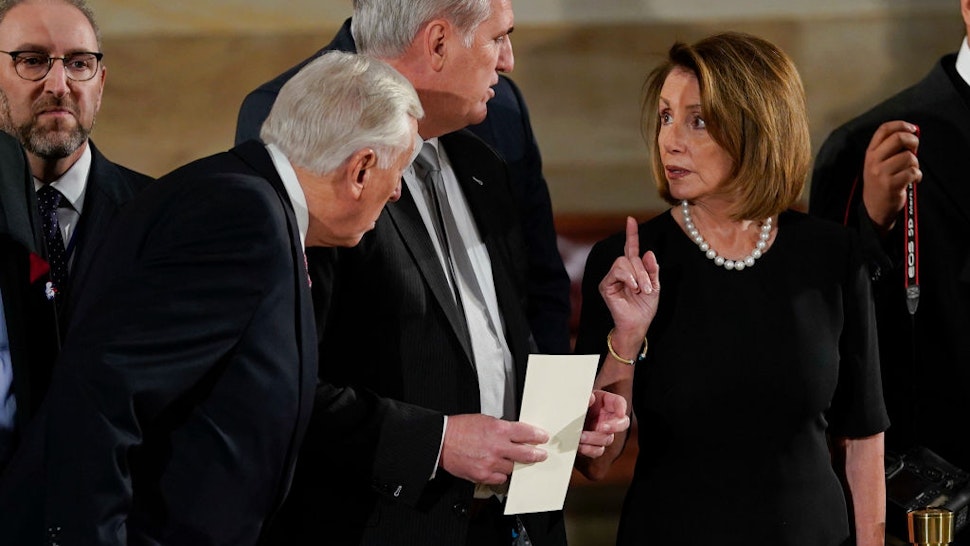 McCarthy To Pelosi: Condemn Rioters Who Knocked Down Saint’s Statue. Pelosi Sneers: ‘I’m Trying To Save The World From Coronavirus’