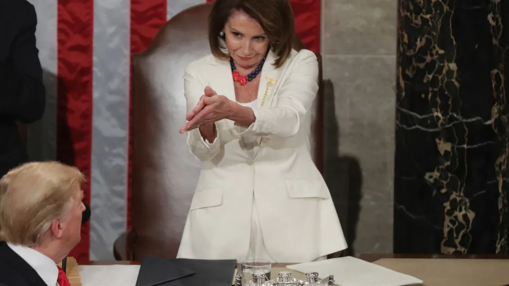 WATCH: Pelosi Says If Trump Won’t Leave White House He Will Be ‘Fumigated Out’